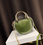 Chain Shoulder Transparent Handbag Bag