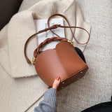 Fashion Messenger Retro Single Shoulder Bucket Bag