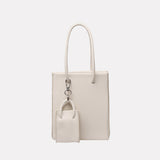 Acrylic Chain Portable Square Bag with Small Bag