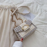 All-Match Chain Small Square Bag