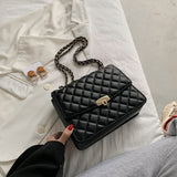 Crossbody Retro Trendy Rhombus Chain Bag