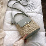 New Simple Straw shoulder Beach Bag