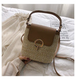 New Simple Straw shoulder Beach Bag