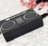 Back to 80's  Radio Style Clutch Bag