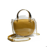 Chain Shoulder Transparent Handbag Bag