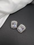 AndQ BlingBling Square Zircon Studs Earrings