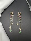 AndQ Butterflies Tassels Earrings