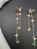 AndQ Butterflies Tassels Earrings