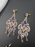 AndQ Zircon Embedded Gorgeous Earrings