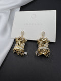 AndQ Merry-Go-Around Zircon Earrings