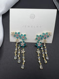 AndQ Flowers Tassels Earrings