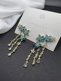 AndQ Flowers Tassels Earrings